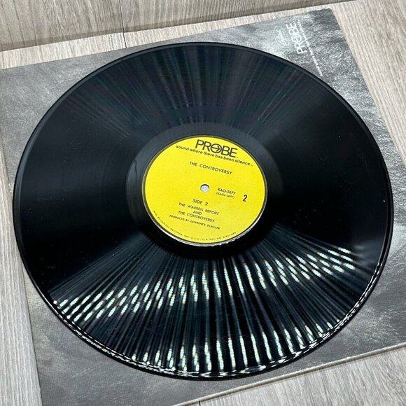 The Controversy The Death The Warren Report - John F Kennedy Vinyl LP Probe - Picture 8 of 8